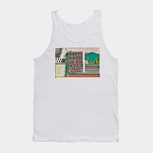 Bikers Burgers and Beds - Hatch - Utah Signage Tank Top